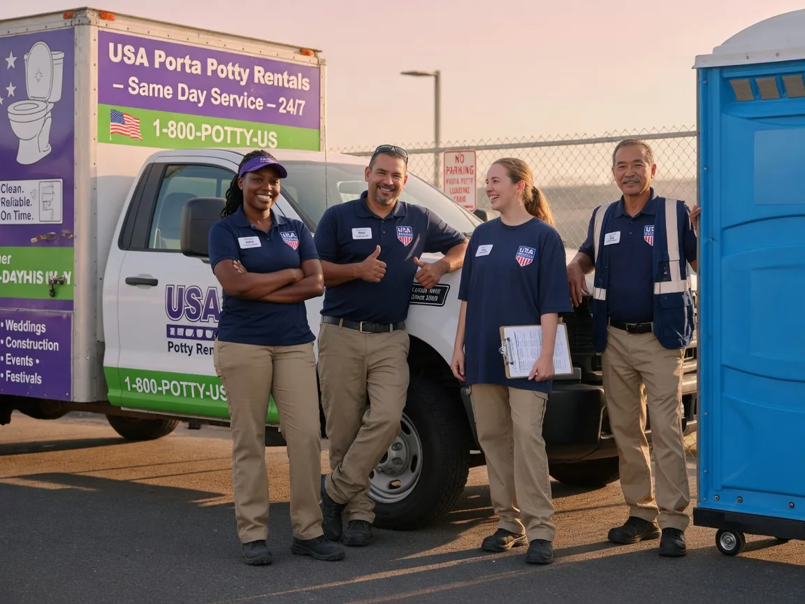 Porta Potty Rental company in Lucernemines, PA